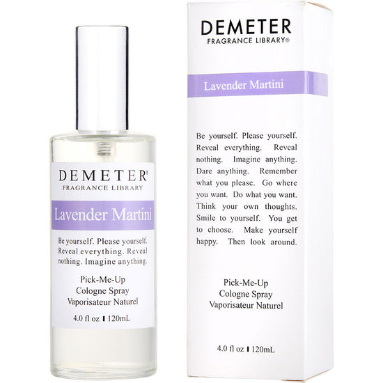 Demeter lavender martini cologne spray 4 oz