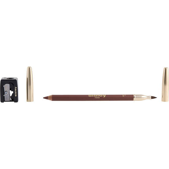 Sisley phyto levres perfect lipliner with lip brush and sharpener - #6 chocolat --1.2g/0.04oz