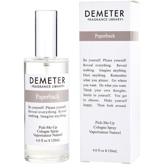 Demeter paperback cologne spray 4 oz