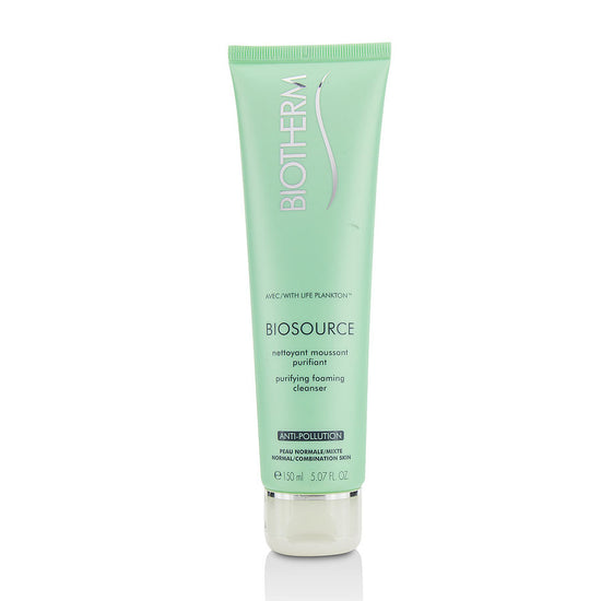 BIOTHERM biosource purifying foaming cleanser - normal to combination skin  -150ml/5.07oz