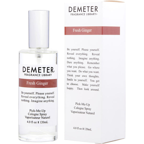Demeter fresh ginger cologne spray 4 oz